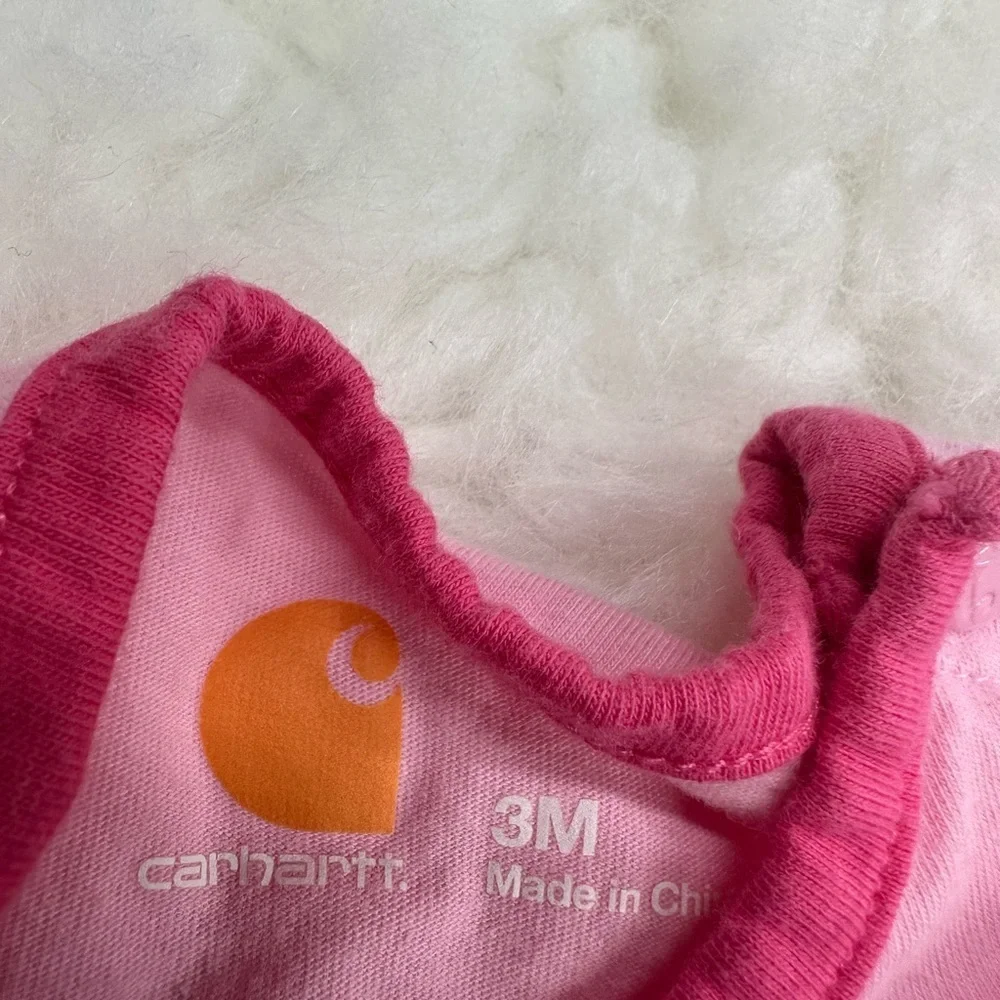 Carhartt Baby girl matching outfit set with Carter’s shorts
